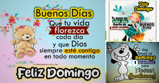 Imágenes feliz domingo Dios esté contigo